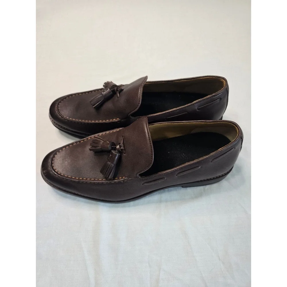 Sperry Top-Sider Mens Gold Cup Exeter Leather Tassel Loafers Shoes Size 10 EUC